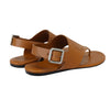 Kola Sandals Calfskin Leather Gold Size 38