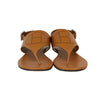 Kola Sandals Calfskin Leather Gold Size 38