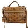 Visetos Top Handle Satchel Cognac GHW