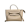 Micro Luggage Tote Grained Leather Beige RHW