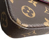 Chain Wallet Monogram Pochette Felicie Brown GHW