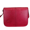 Classic Box Flap Medium Python Red GHW