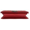 New Medium Boy Flap Calfskin Quilted Red RHW