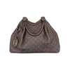 Peekaboo Mini Iconic Satchel Nappa Purple SHW