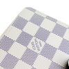 Clemence Wallet Damier Azure Canvas White GHW