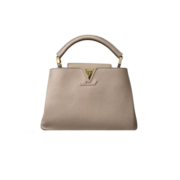 Louis vuitton hotsell taurillon capucines bb