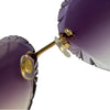 Heart Sunglasses Purple GHW