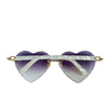 Heart Sunglasses Purple GHW