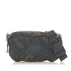 Printed Canvas Belt Bag Green - Bag Religion