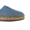 Logo Tag Leather Espadrilles, Blue