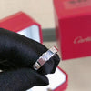 Love Solitaire 18K White Gold Diamond .25ct Ring 51mm