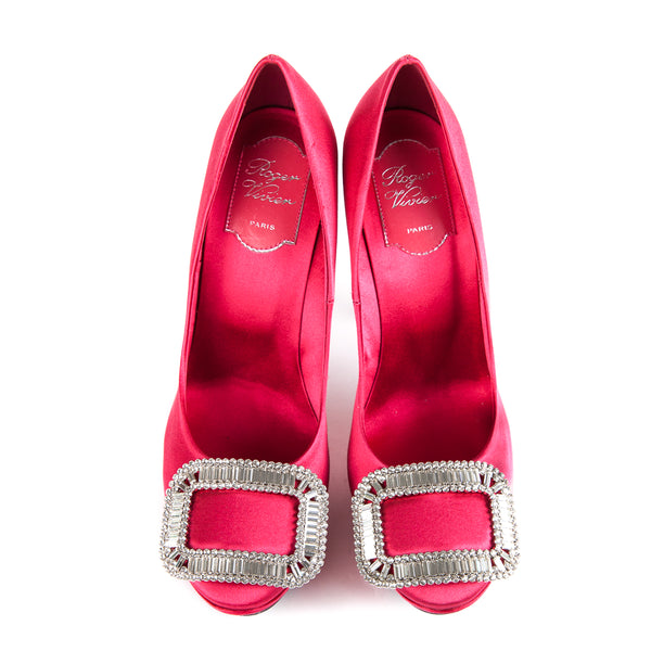 ROGER VIVIER Belle De Nuit Pumps Pink – Bag Religion