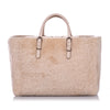 Shearling Papier A6 Fur Satchel Pink - Bag Religion