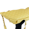 Quilted Calfskin Yellow Belt Bag GHW