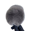 Monogram Fur Unisex Ear Muffs Grey