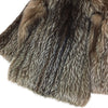 Fox Fur Coat in Brown M