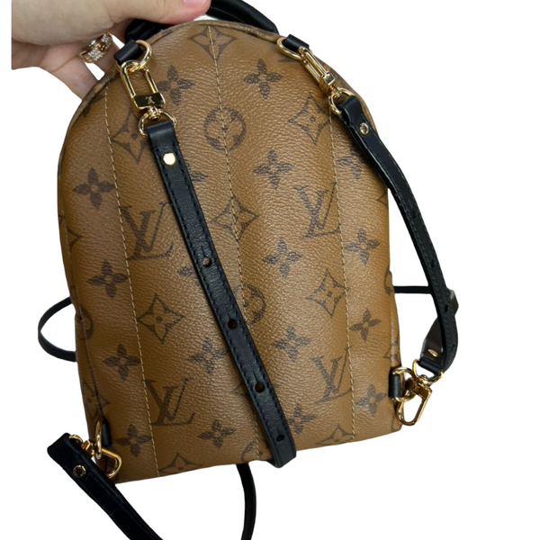 Louis Vuitton Monogram Reverse Palm Springs Mini GHW – Bag Religion