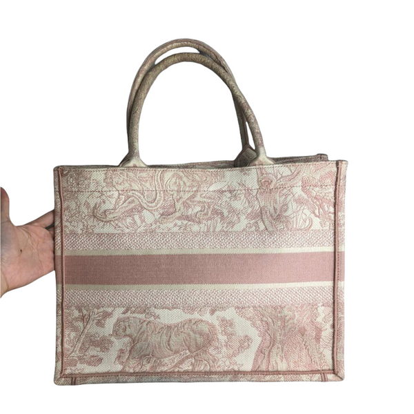 Dior book tote clearance pink