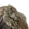 Fox Fur Coat in Brown M