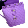 Filigree Backpack Caviar Black Purple GHW