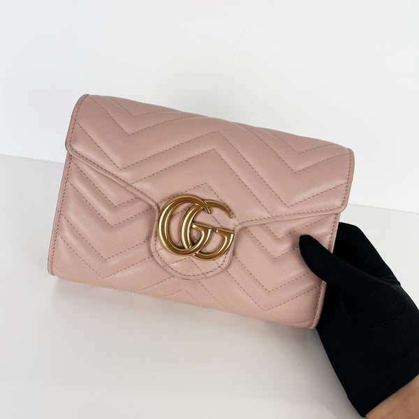 Gucci marmont sales woc pink