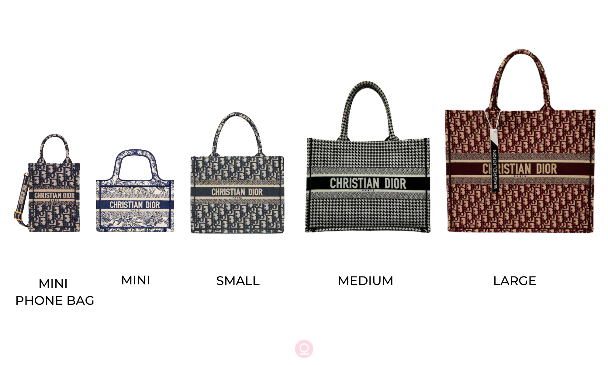 Christian dior book tote designs Outlet