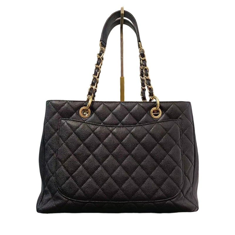 Grand Shopping Tote GST Caviar Black GHW