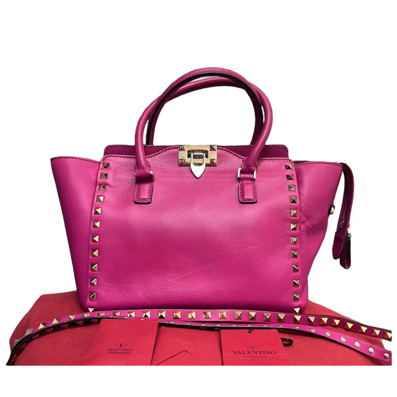 Rockstud Tote Pink GHW