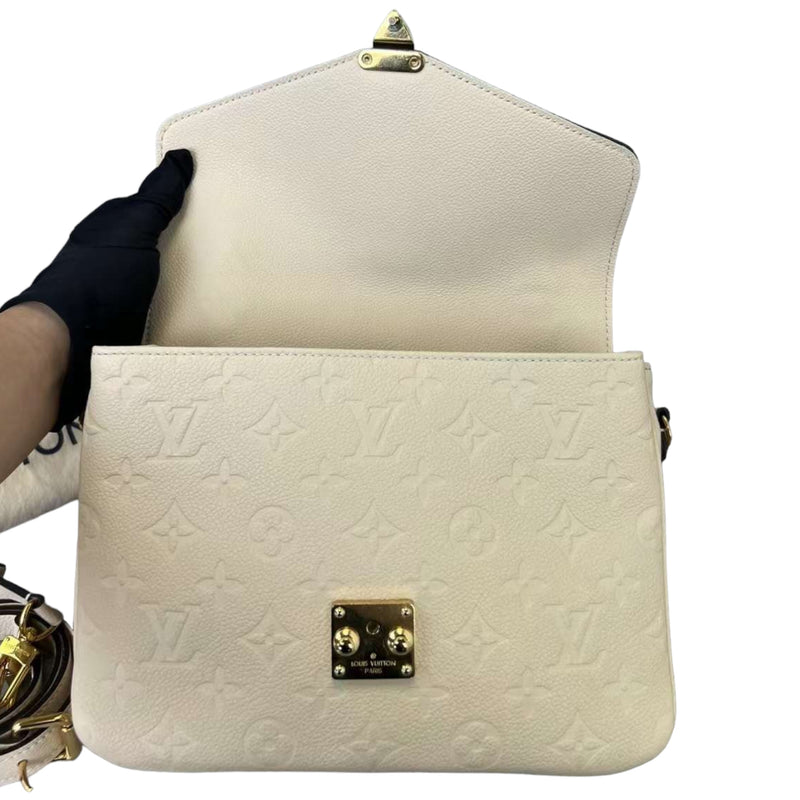 Louis Vuitton Empreinte Pochette Metis Beige Rose Creme