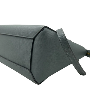 Grained Calfskin Nano Belt Bag Storm GHW
