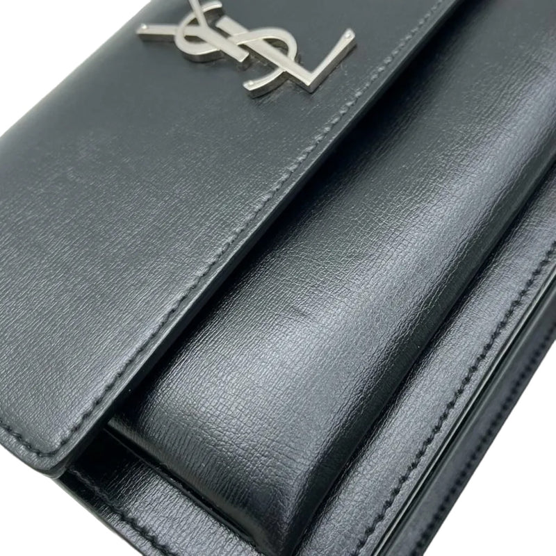 Calfskin Medium Monogram Sunset Black SHW