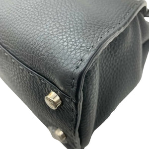 Cuoio Romano Selleria Bi-Color Medium Peekaboo Black SHW