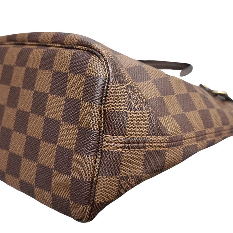 Neverfull PM Damier Ebene Canvas Brown