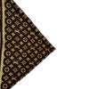 Vintage Silk Logo Square Scarf Brown