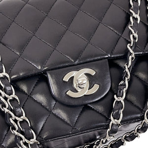 Classic Flap Medium Lambskin Black SHW