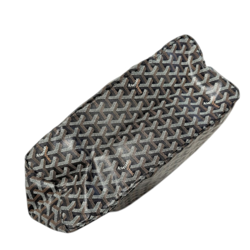 Saint Louis PM Goyardine Coated Canvas Brown
