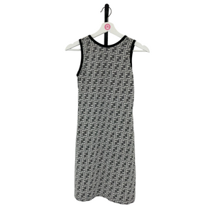 Zucca Print Sleeveless Dress One Size