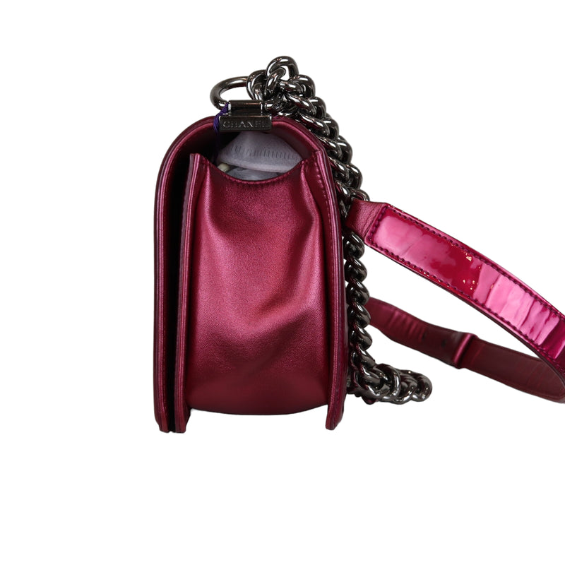 Old Medium Boy Patent Pink SHW