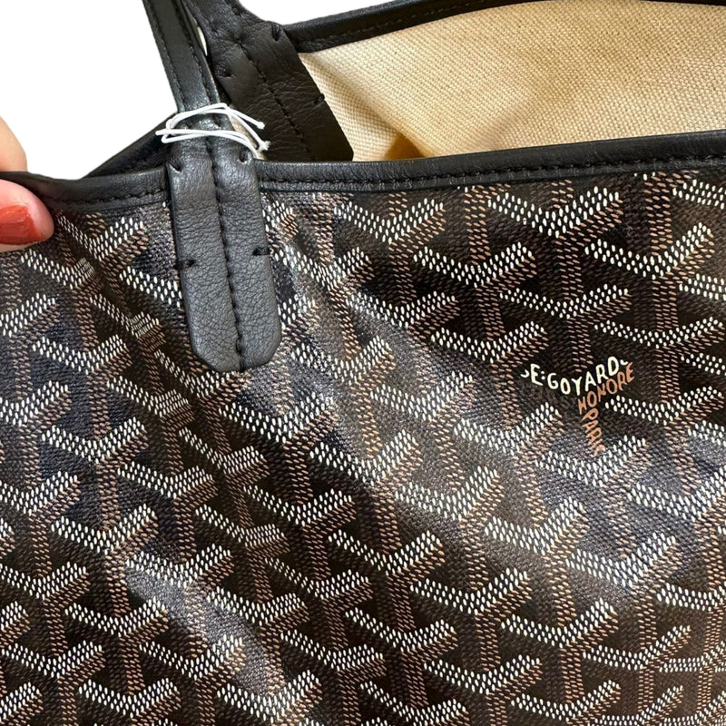 Goyard, Bags, Goyard Saint Louis Gm Larger Size Color Noir