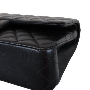 Classic Flap Medium M/L Lambskin Black GHW