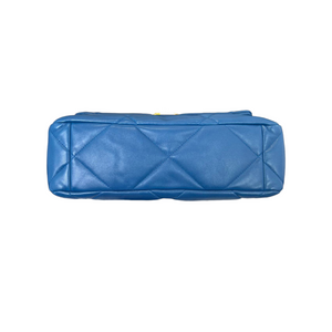 Medium Chanel 19 Goatskin Blue