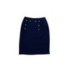 Blue Label Trapezoid Skirt in Nova Plaid