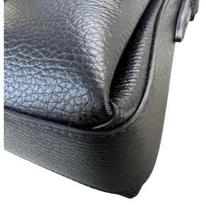 Interlocking GG Calfskin Leather Black GHW