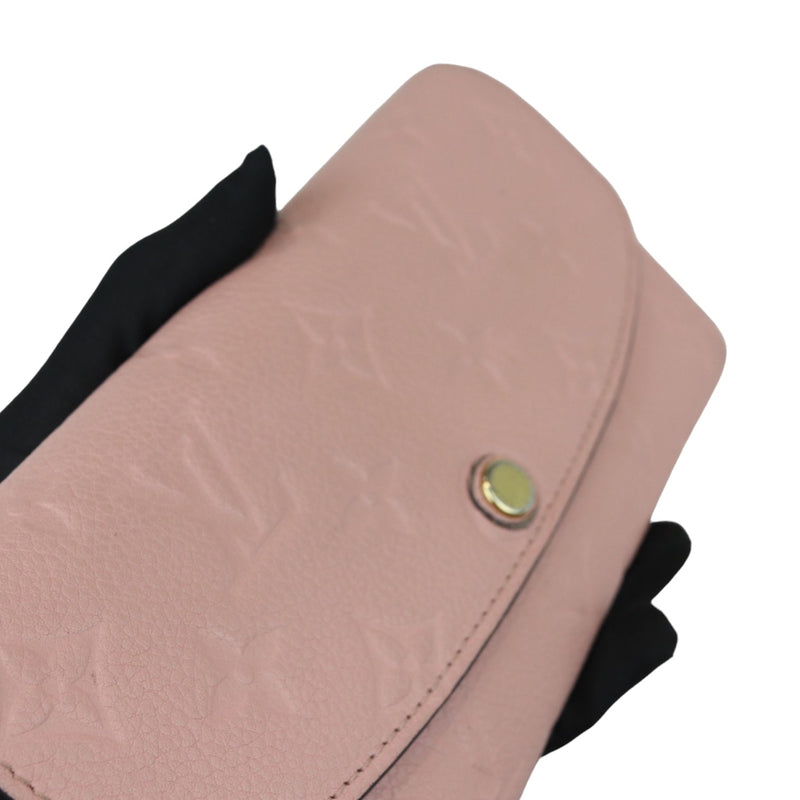 Sarah Wallet Monogram Empreinte Leather Pink GHW