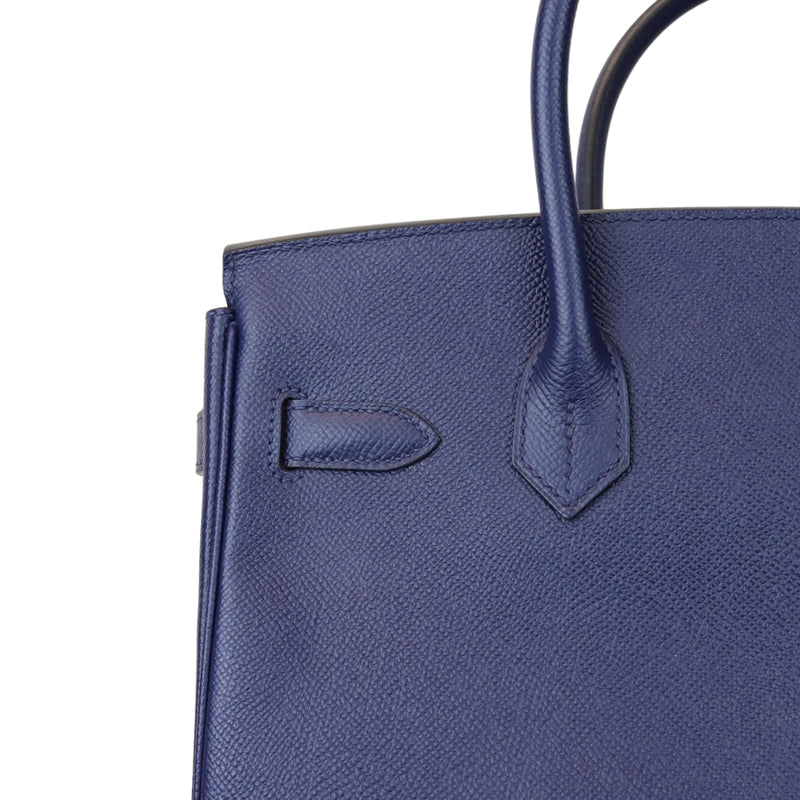 Birkin 30 Epsom Blue Nuit GHW