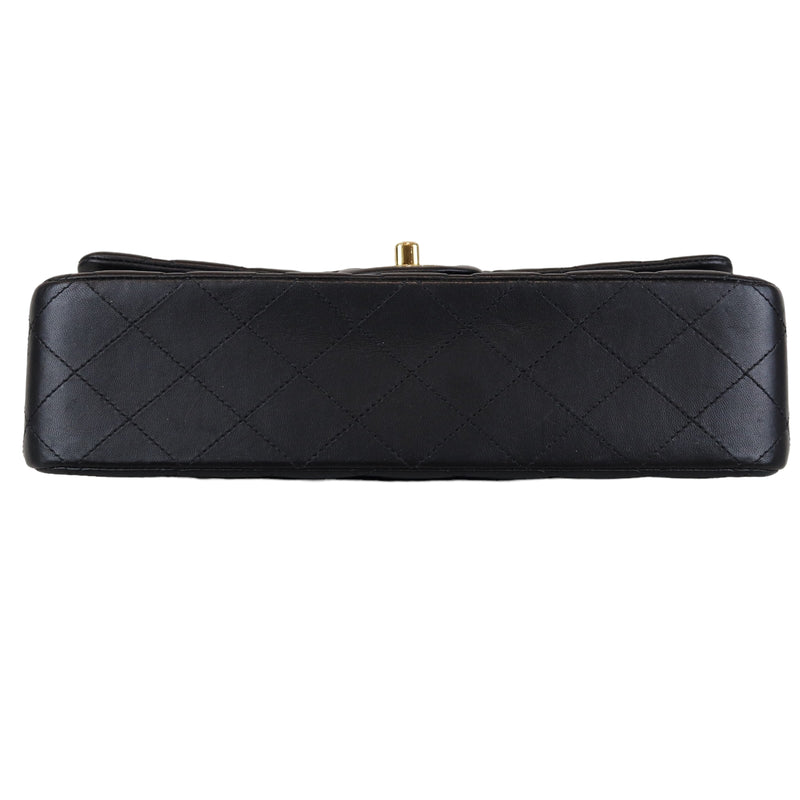 Classic Flap Medium M/L Lambskin Black GHW