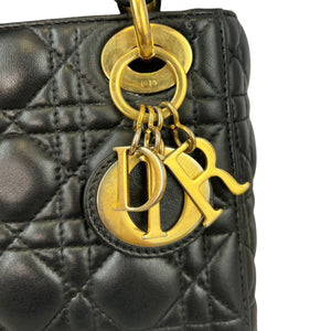 Mini Lady Dior Black GHW