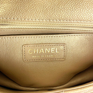 Mini 15C Rectangle Caviar Gold GHW