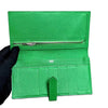 Bearn Long Wallet Green Epsom PHW