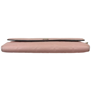 Sarah Wallet Monogram Empreinte Leather Pink GHW